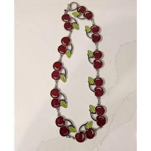 Y2K Unique Cherry Necklace